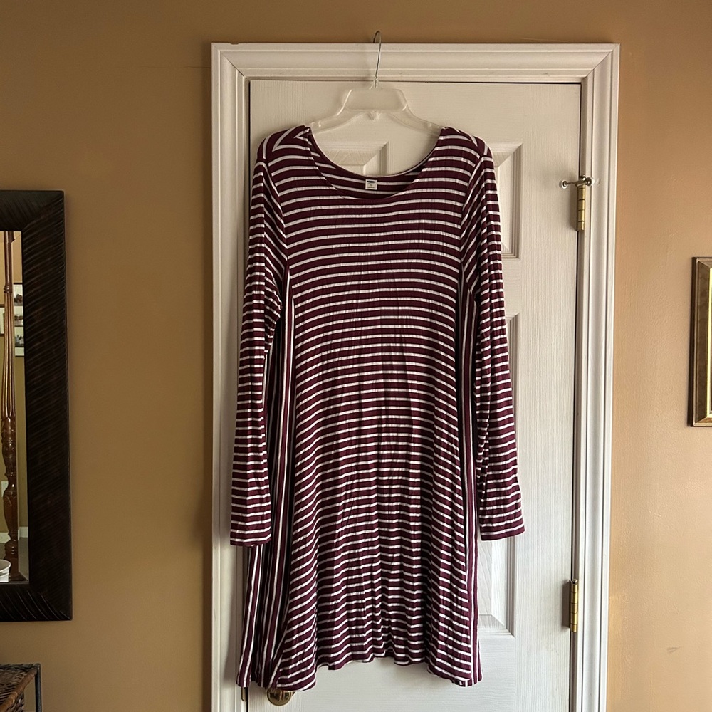 Women’s XL Striped Dress